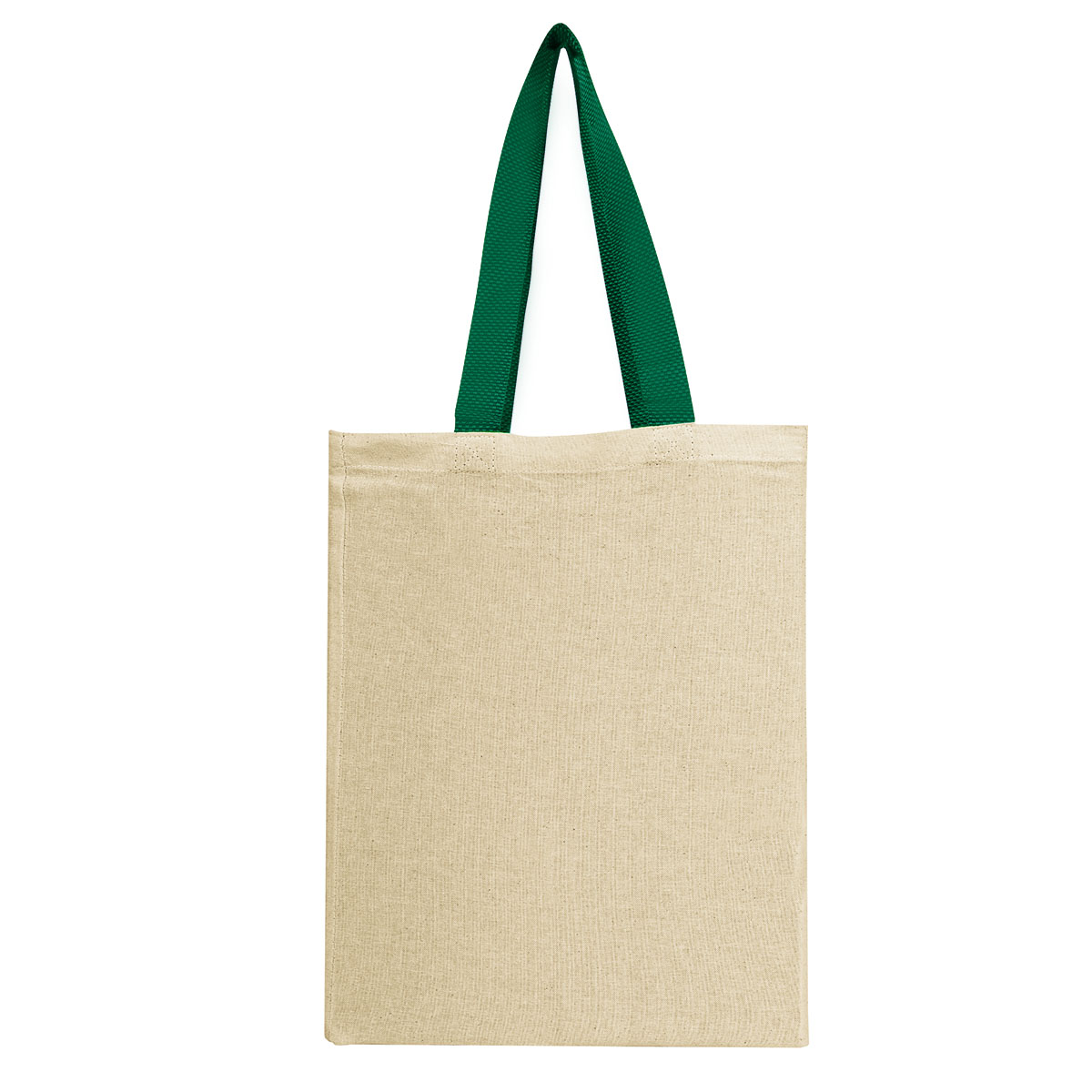 Natural Cotton Canvas Grocery Tote Bag, custom tote bag with logo imprint 3