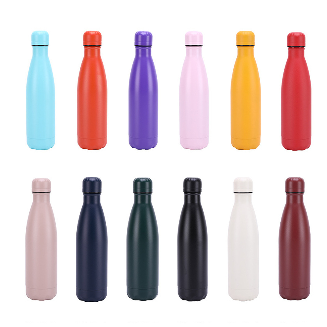 17OZ Stainless Steel Coke Bottle, custom water bottle with logo imprint 2
