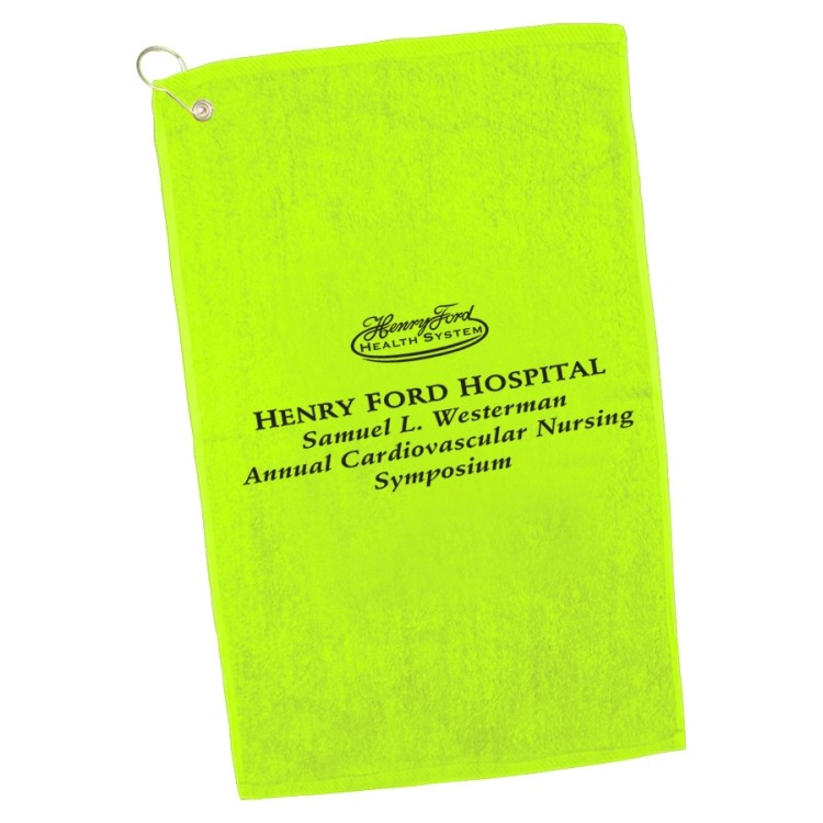 Colored Hand Towel Hemmed 3
