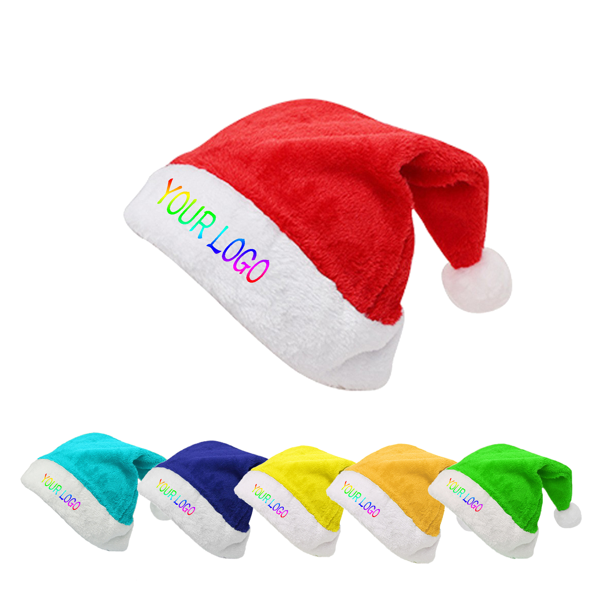 MOQ 20 PCS Festive Santa Hat 3