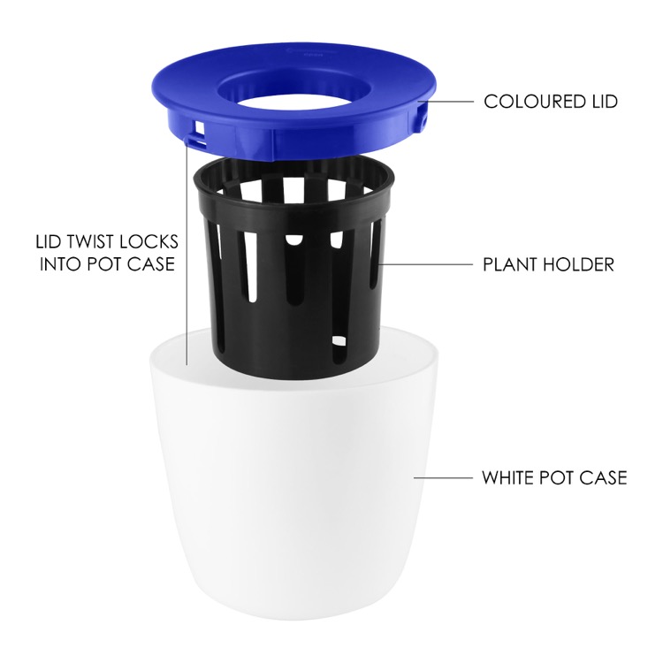 Mini Desk Plant Pot 2