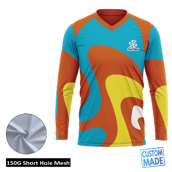 Sublimation Small Hole Long Sleeve Tee - Unisex, Women, Kids 2