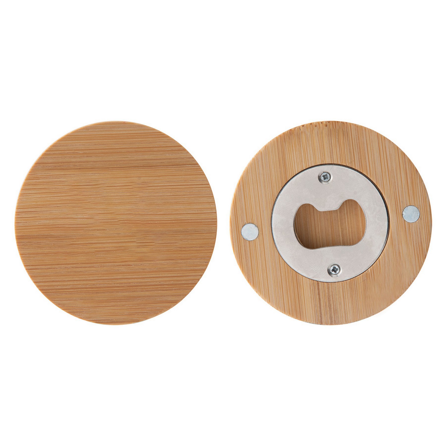 Bamboo Bottle Opener & Magnets Memo Holder 4