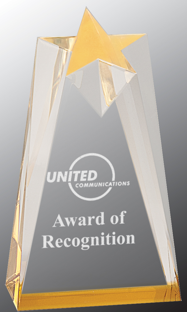 Morning Star Acrylic Award 2