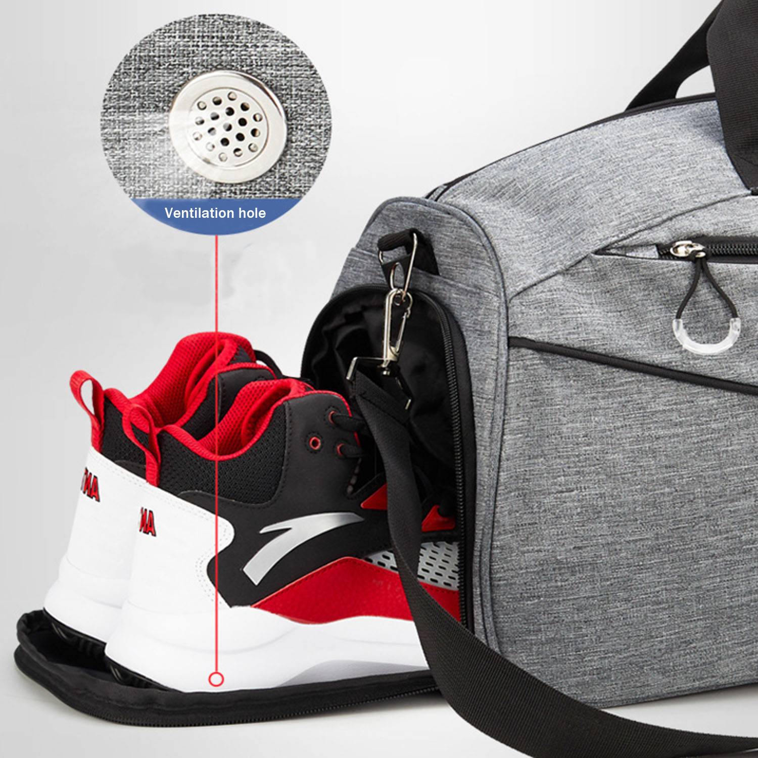 Polyester Gym Duffel Bag 9