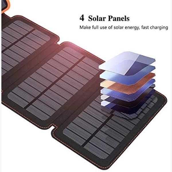 20000mAh Solar Charger with 4-Panels 2