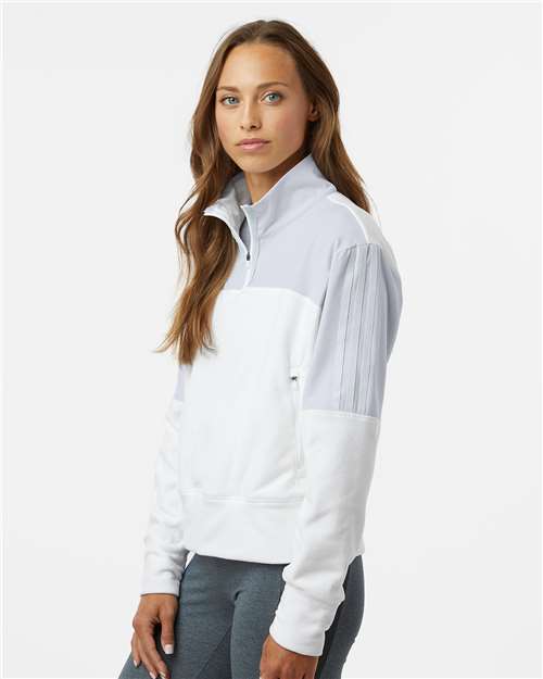 Women's Fleece Quarter-Zip Pullover - A601 3