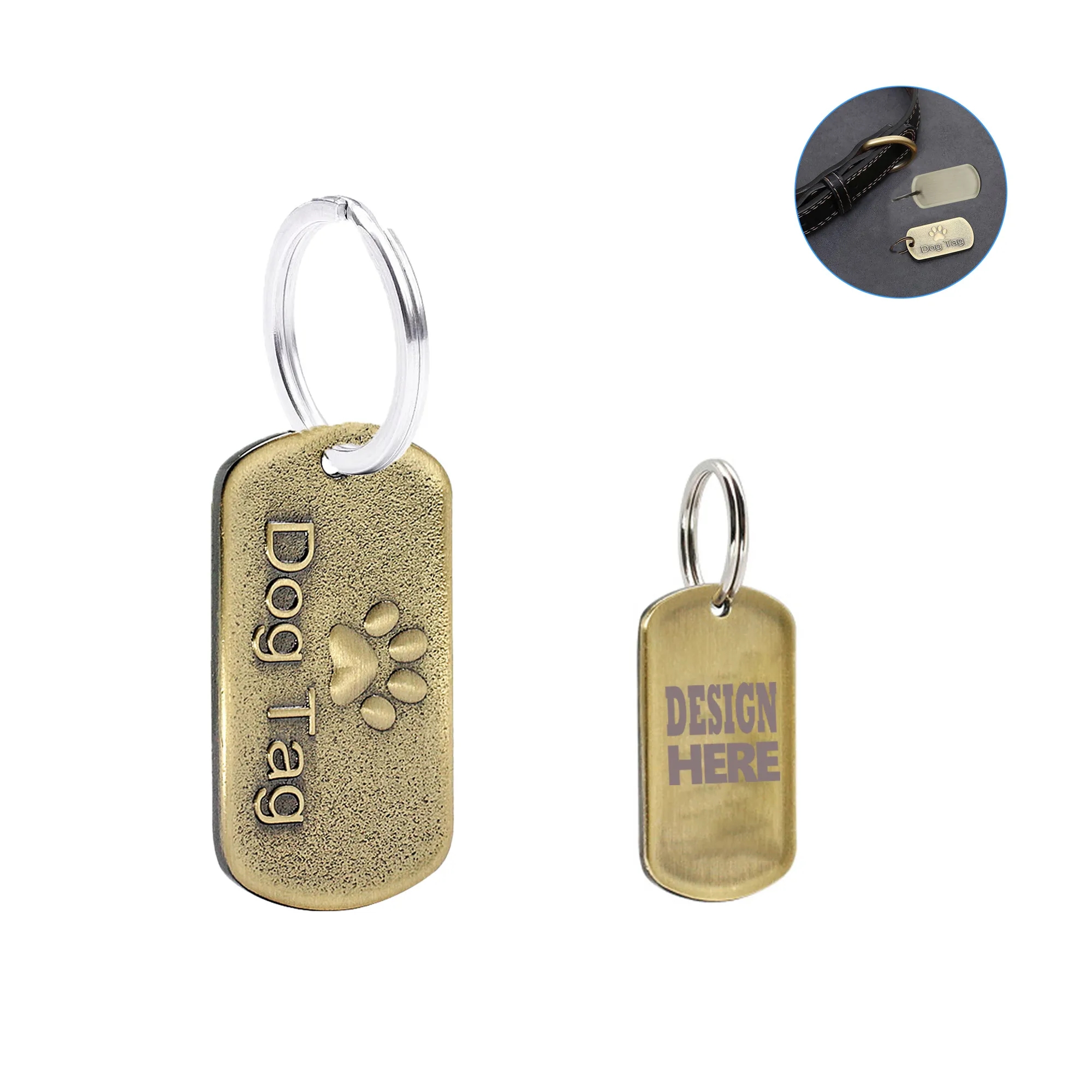 Metal Pet Tag MOQ 100 PCS 2