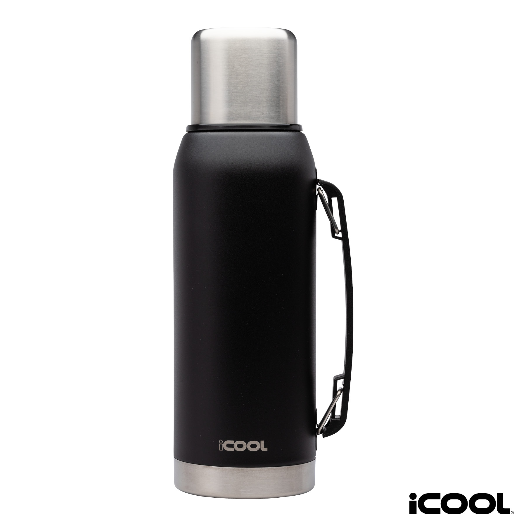 iCOOL® Silverton 34 oz. Double Wall, Stainless Steel Water Bottle 2