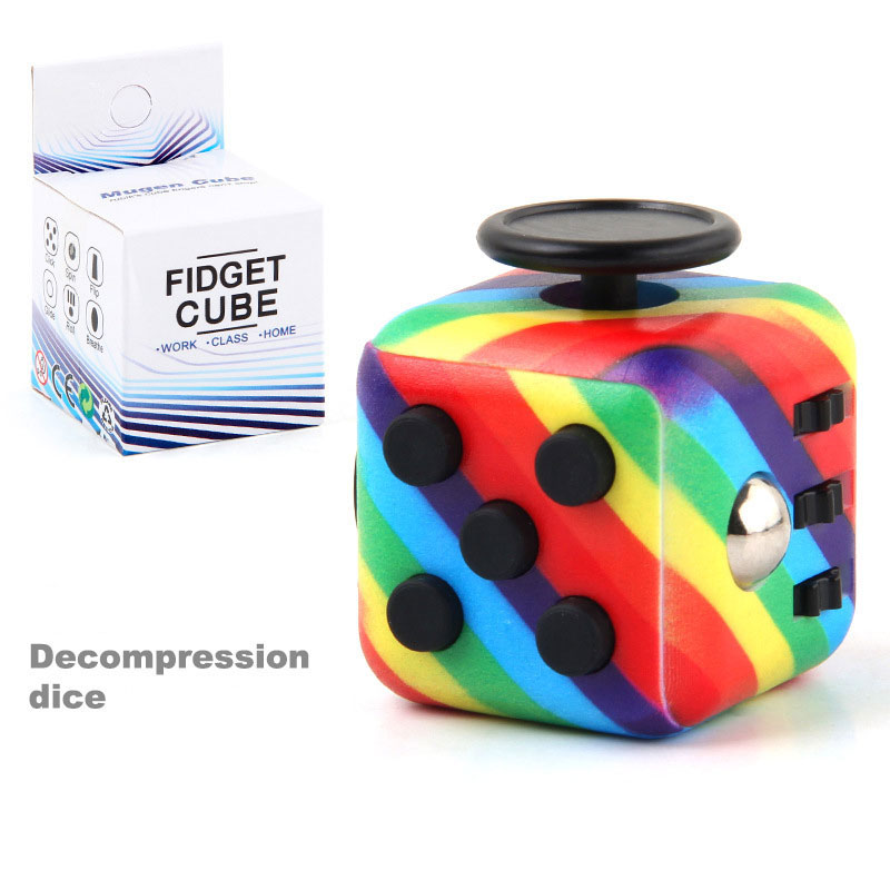 Personalized Cube Dice Fidget Stress Reliever Toy 4