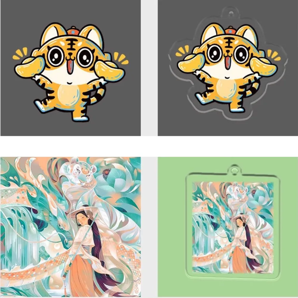 Acrylic Keychain with Print 3