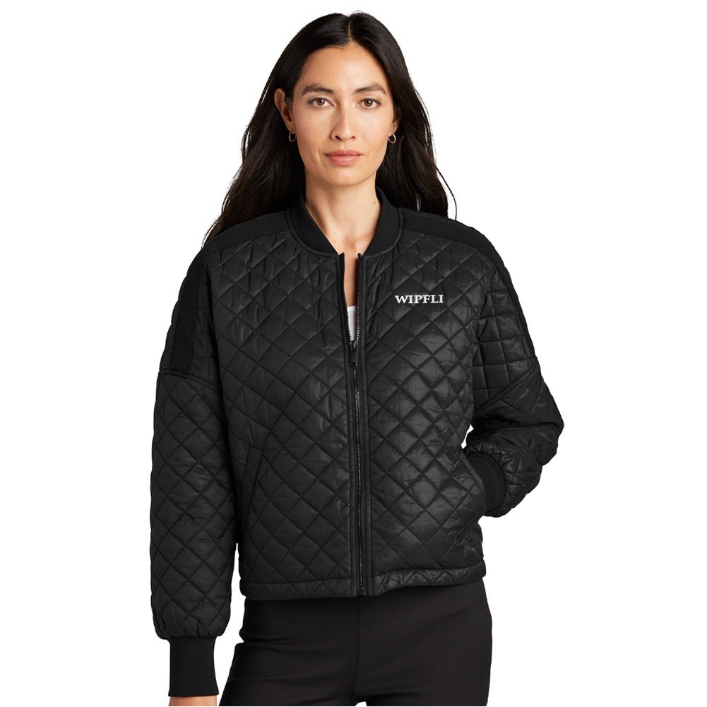 Women's Full Zip Quilted Jacket 2
