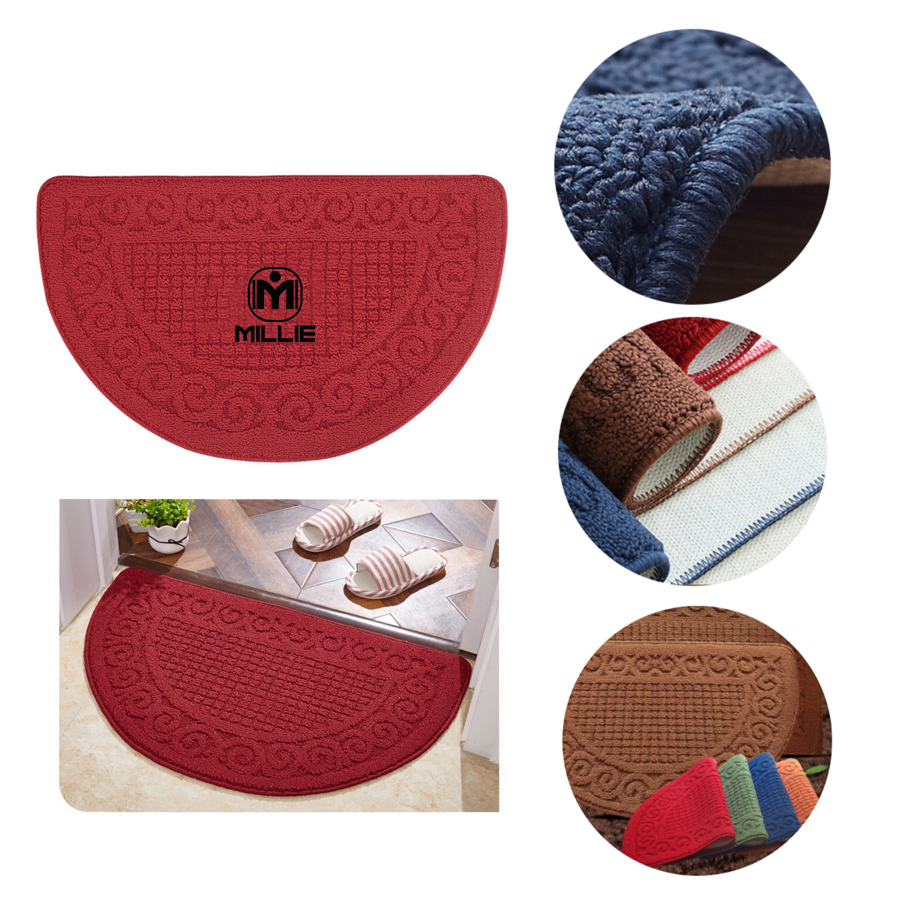 Semicircular Door Mats 2