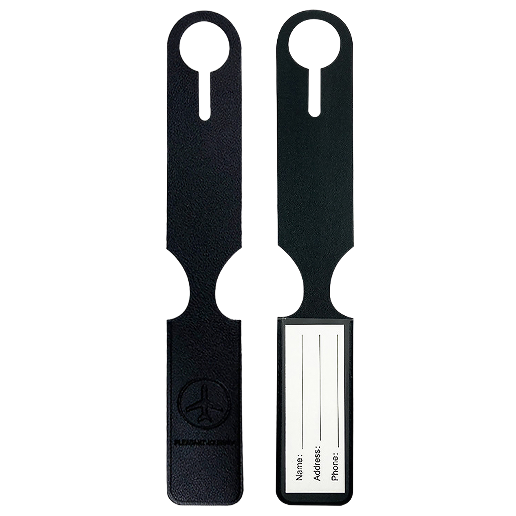 PU Leather Strip Hanging Luggage Tag 8