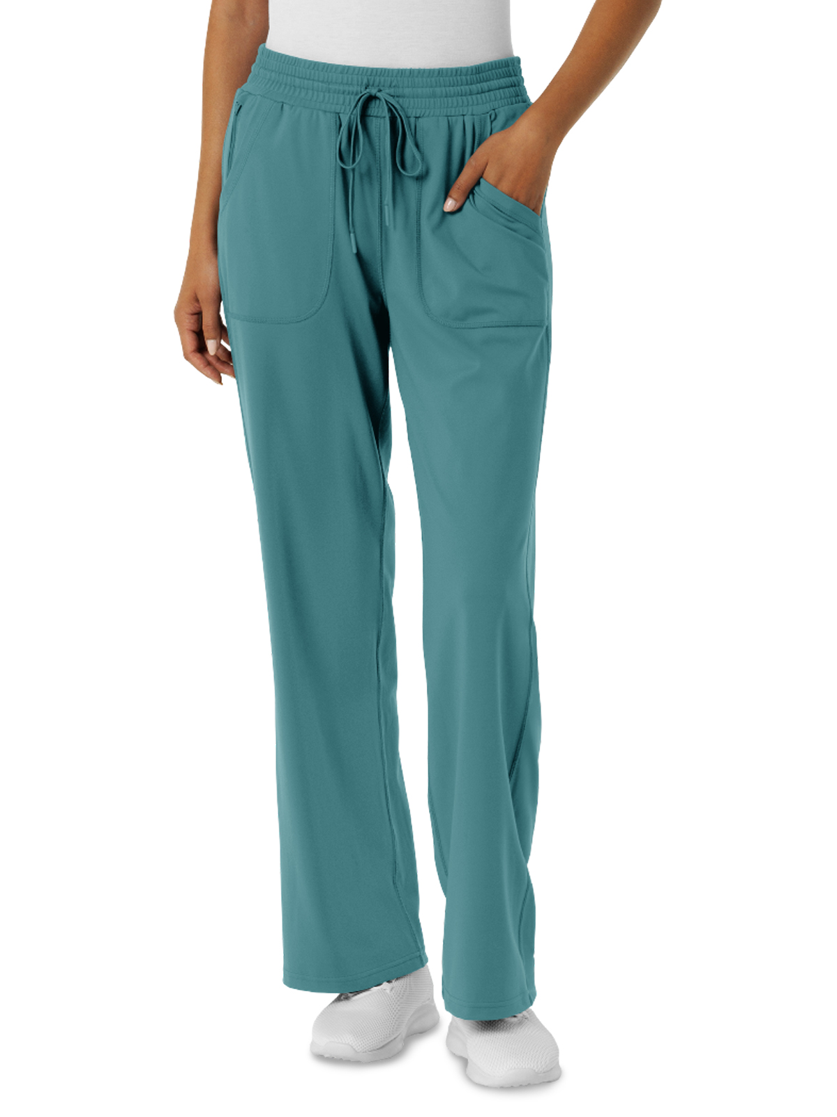 Wink - Renew Knit - Women's Five-Pocket Wide Leg Scrub Pant 14