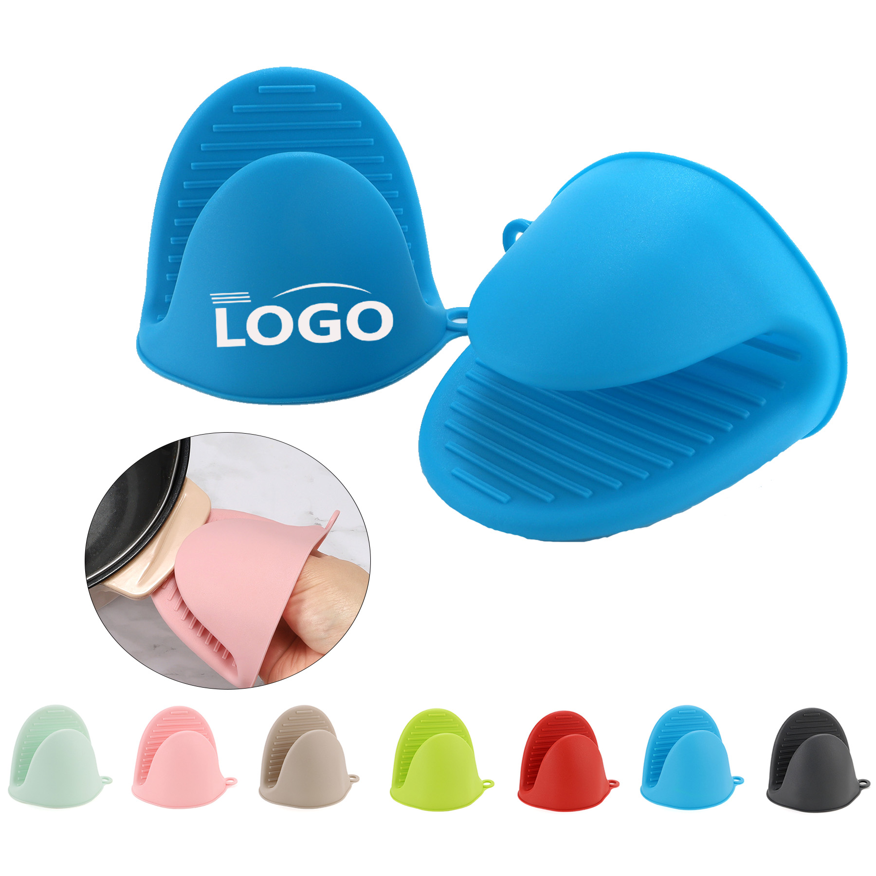 Silicone Oven Glove Oven Mitts 2