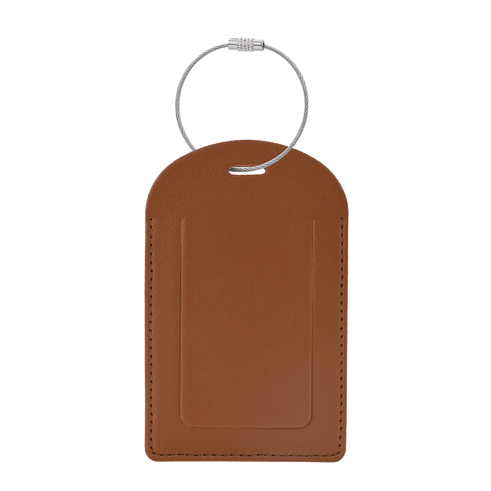 Vegan Leather Luggage Tag With Custom Logo 6