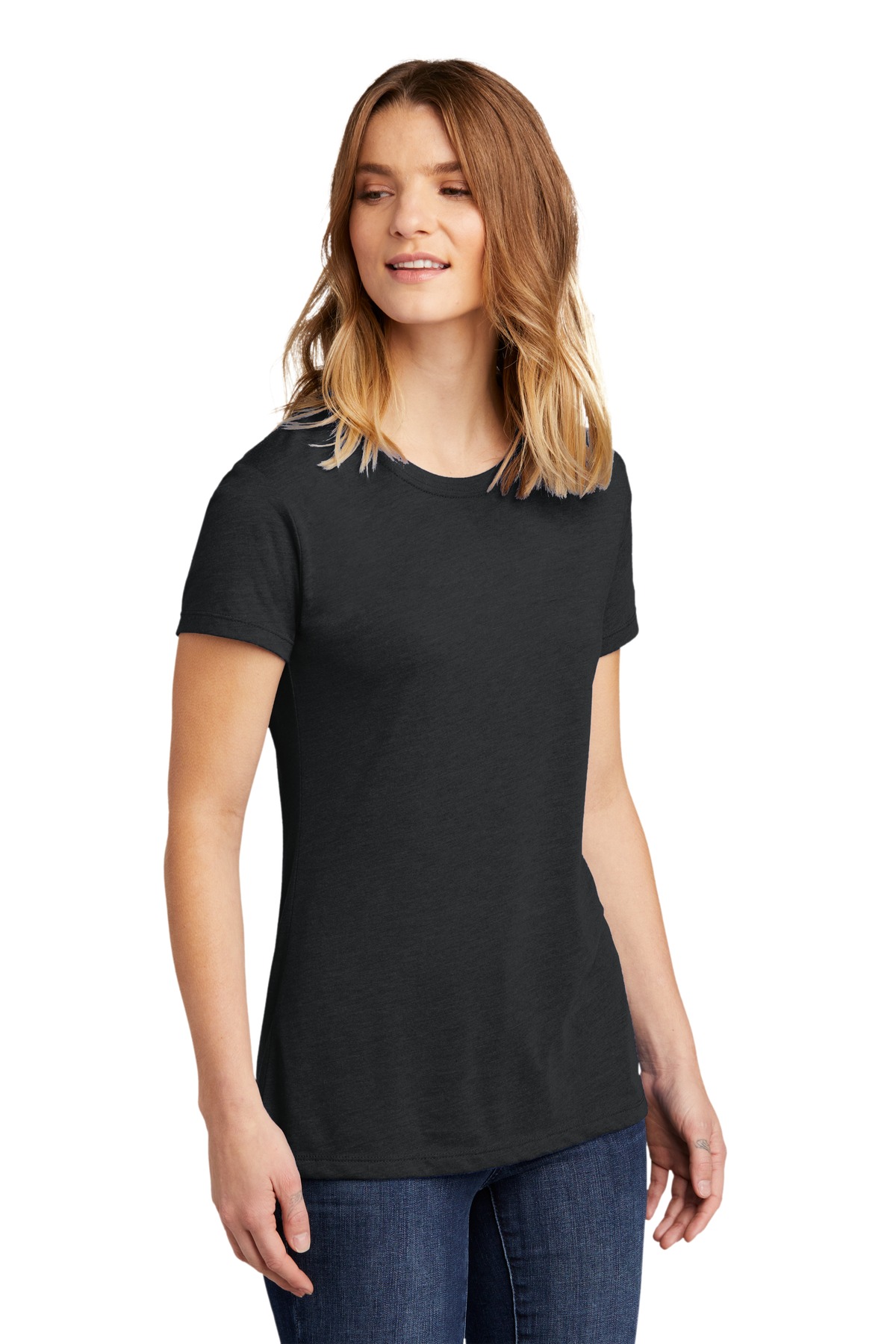 Next Level Apparel Women's CVC Tee. NL6610 155