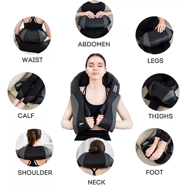 Back Shoulder And Neck Massager With Heat 3