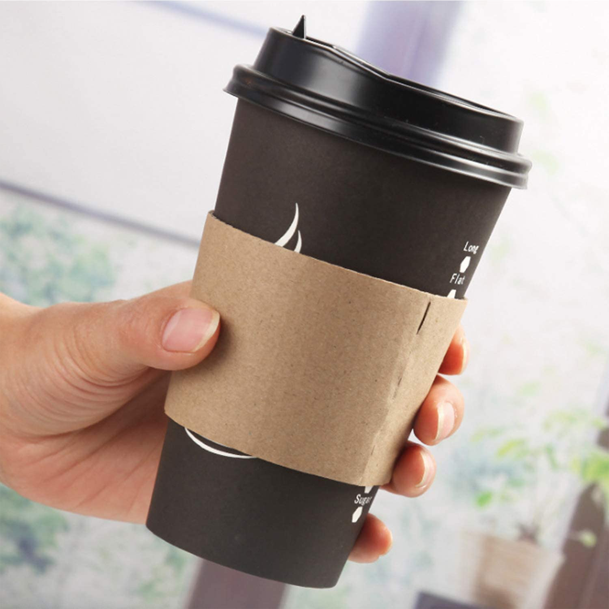 Kraft Coffee Cluth MOQ 100pcs 3