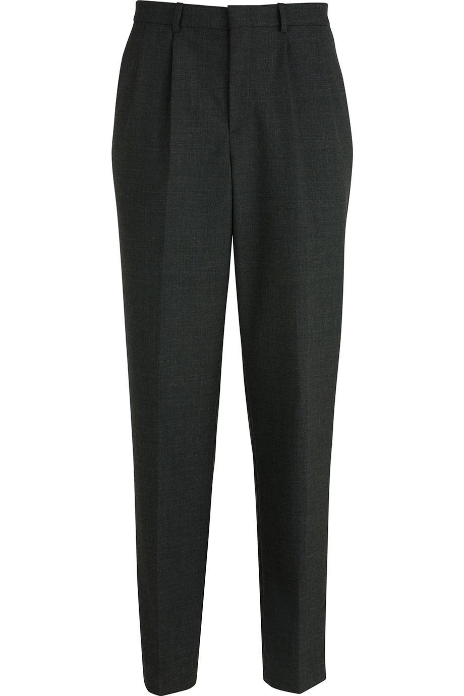 Mens Easy Fit Polywool Pleated Pant 3