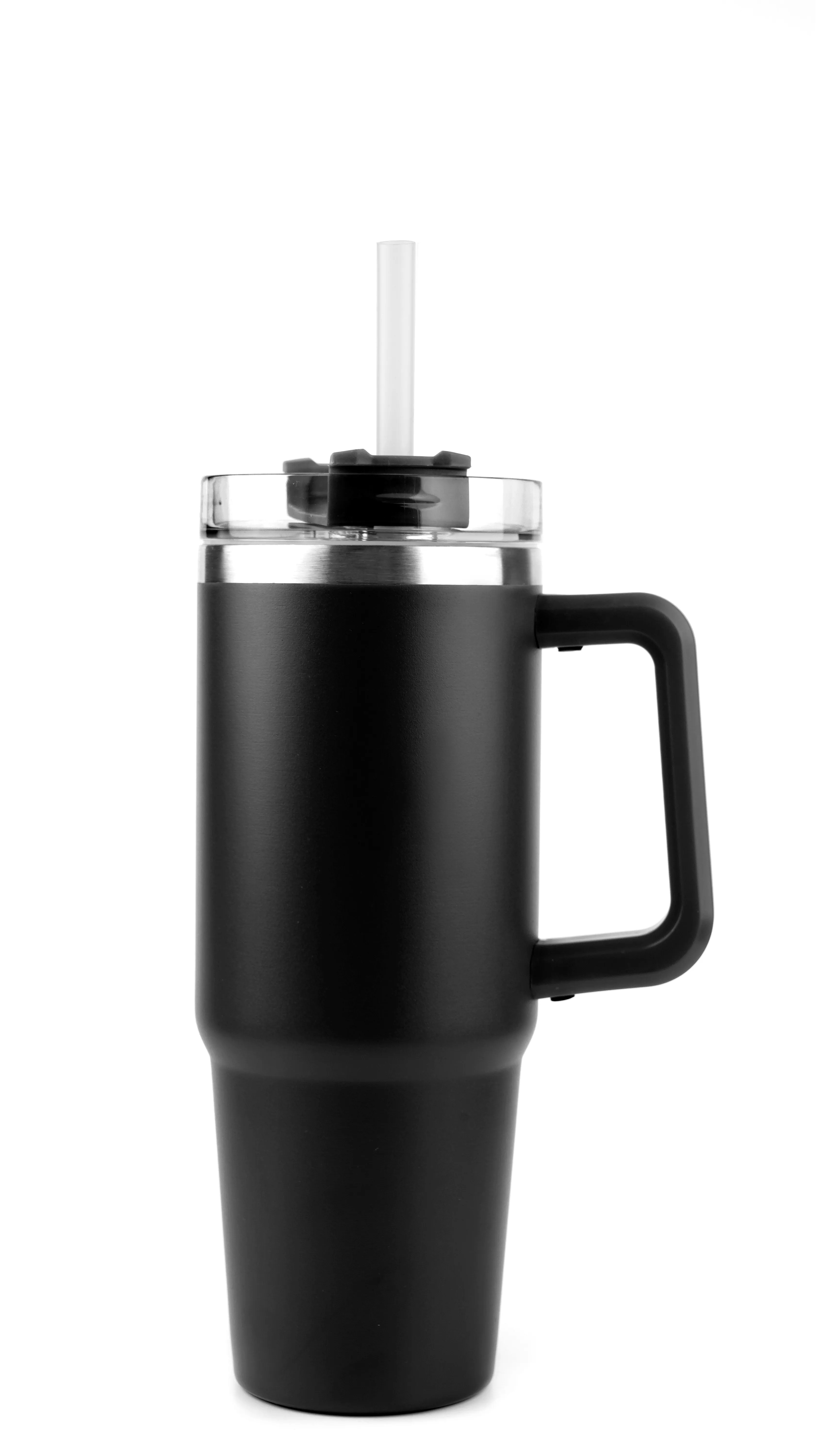 30oz double wall SS vacuum Mug & Straw Lid with Twist Close 8
