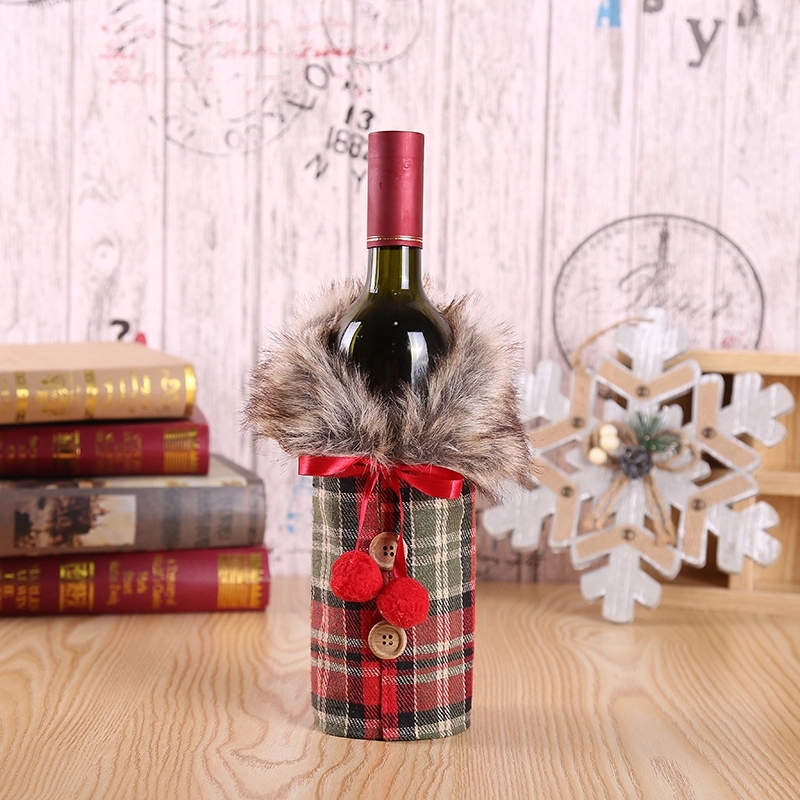 Christmas Wine Bottle Cover 6