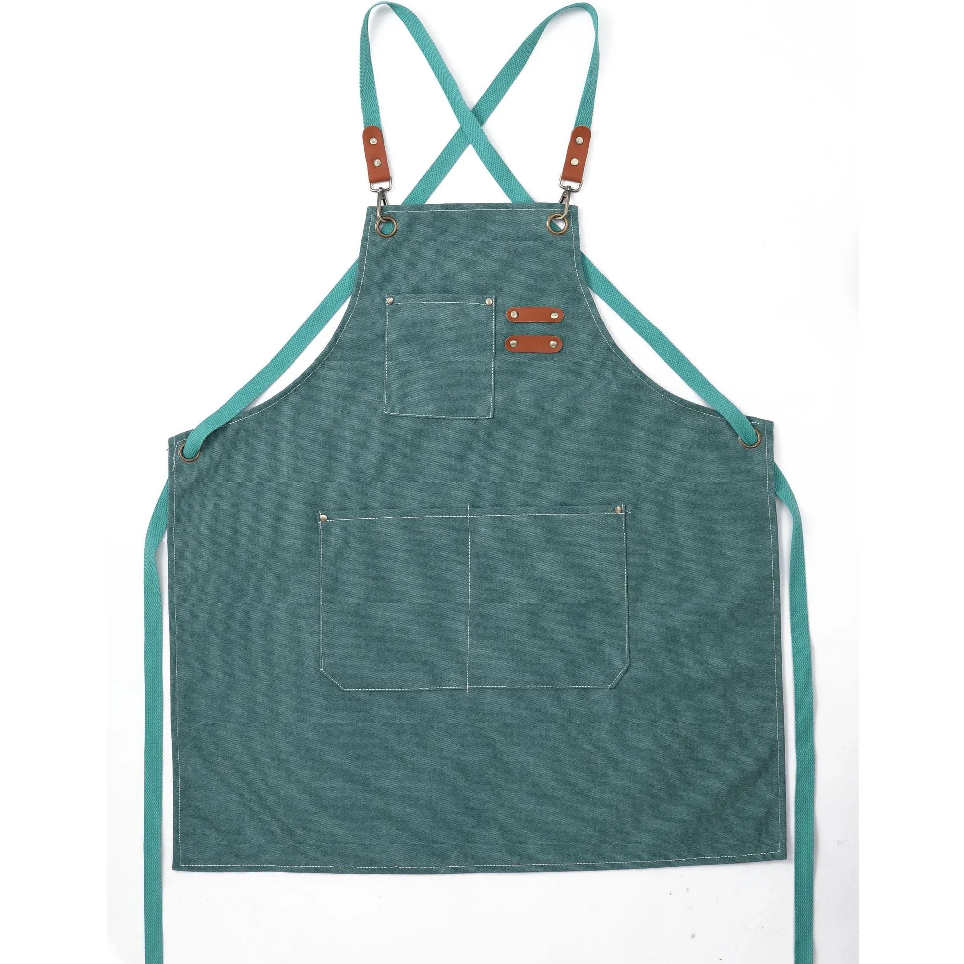 Adjustable Denim Bib Work Apron 5