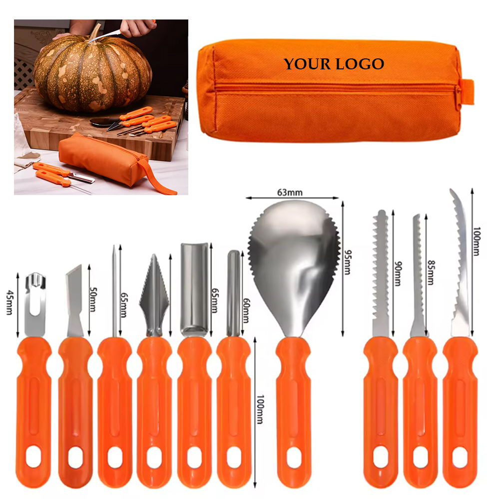 Halloween Pumpkin Carving Kit-11-Piece Set 3