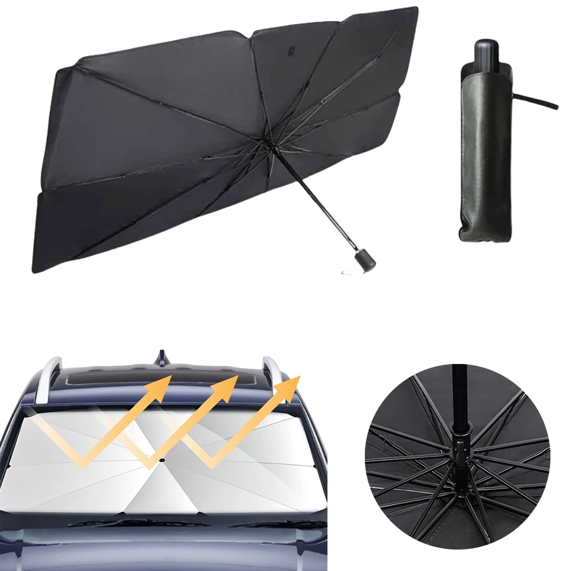Car Windshield Sun Shade Umbrella 5