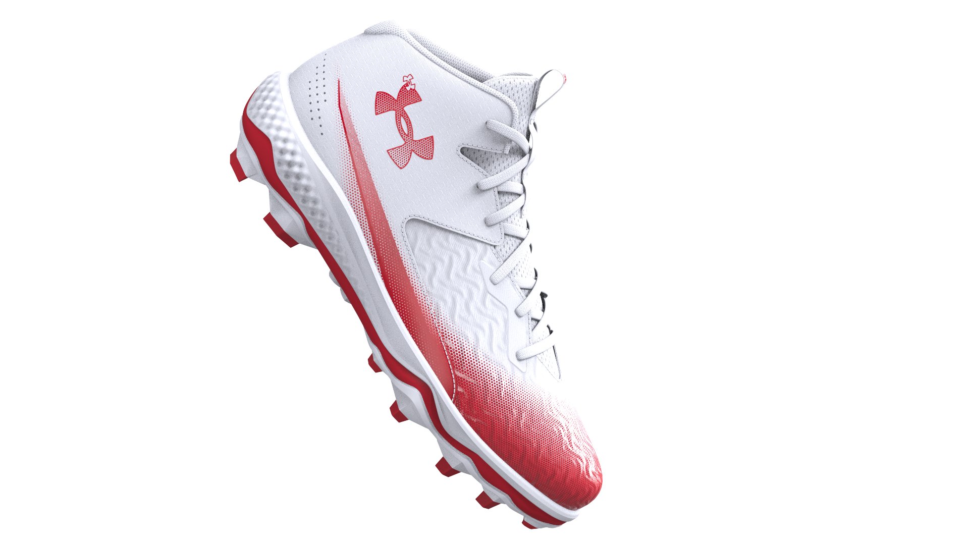 UA Spotlight Men's Mid Football Cleats 2