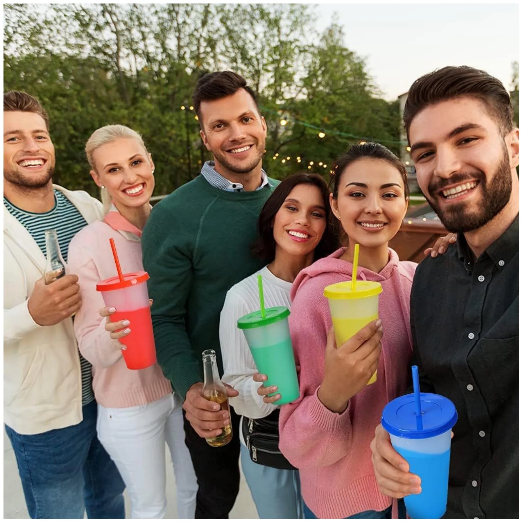 24oz Plastic Color Changing Cup 1