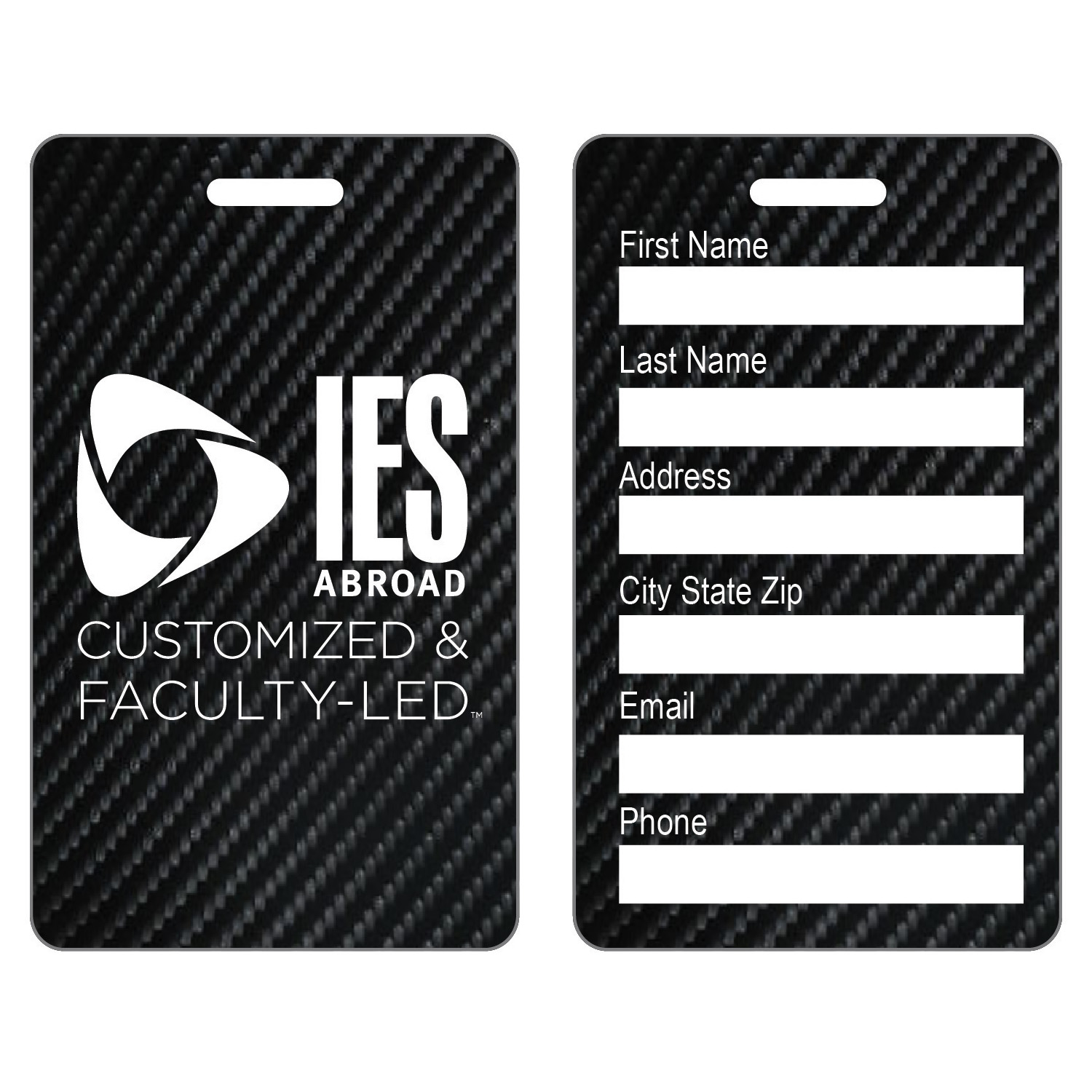 Carbon Fiber Luggage Tags 3