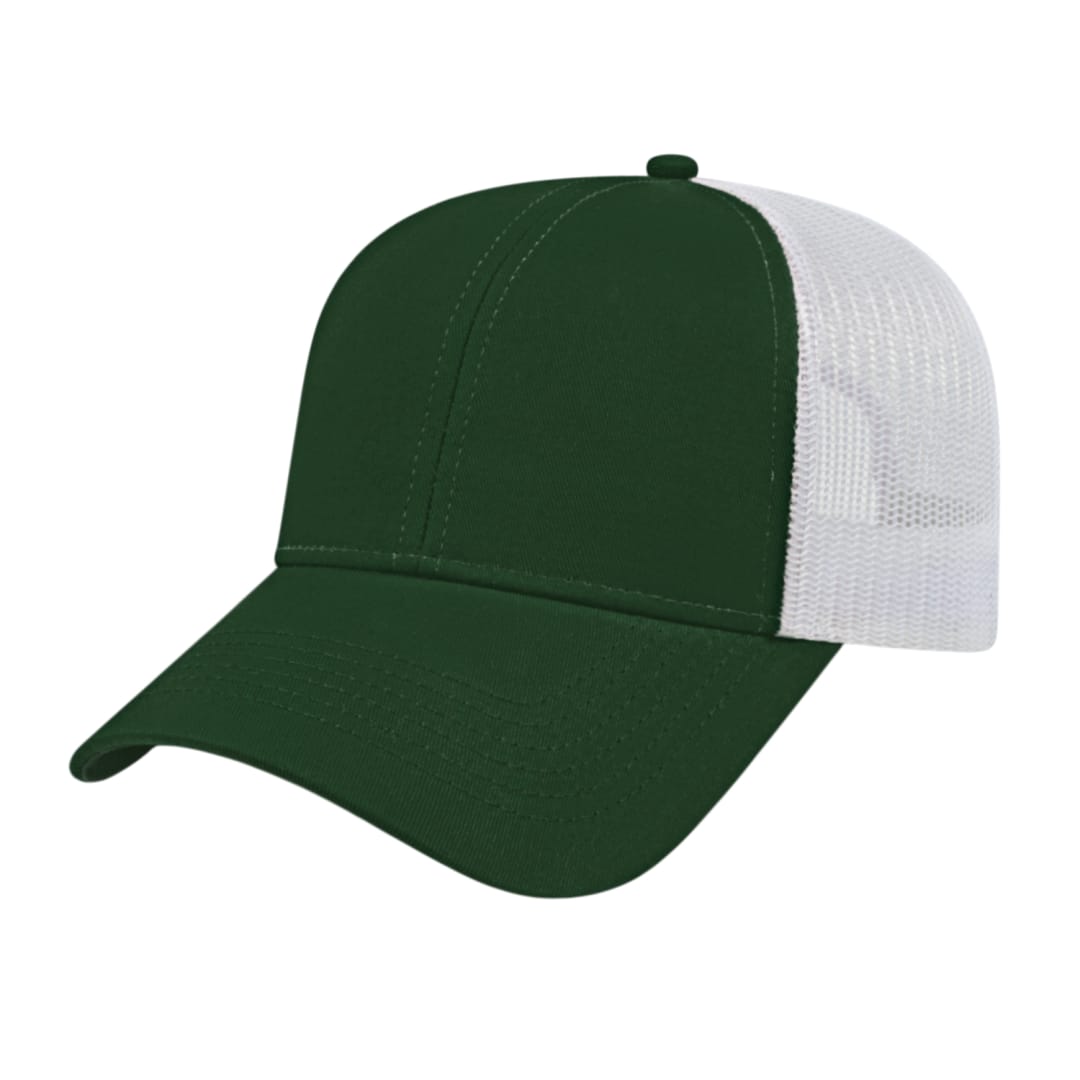 Cap America Two-Tone Trucker Mesh Back Cap 350