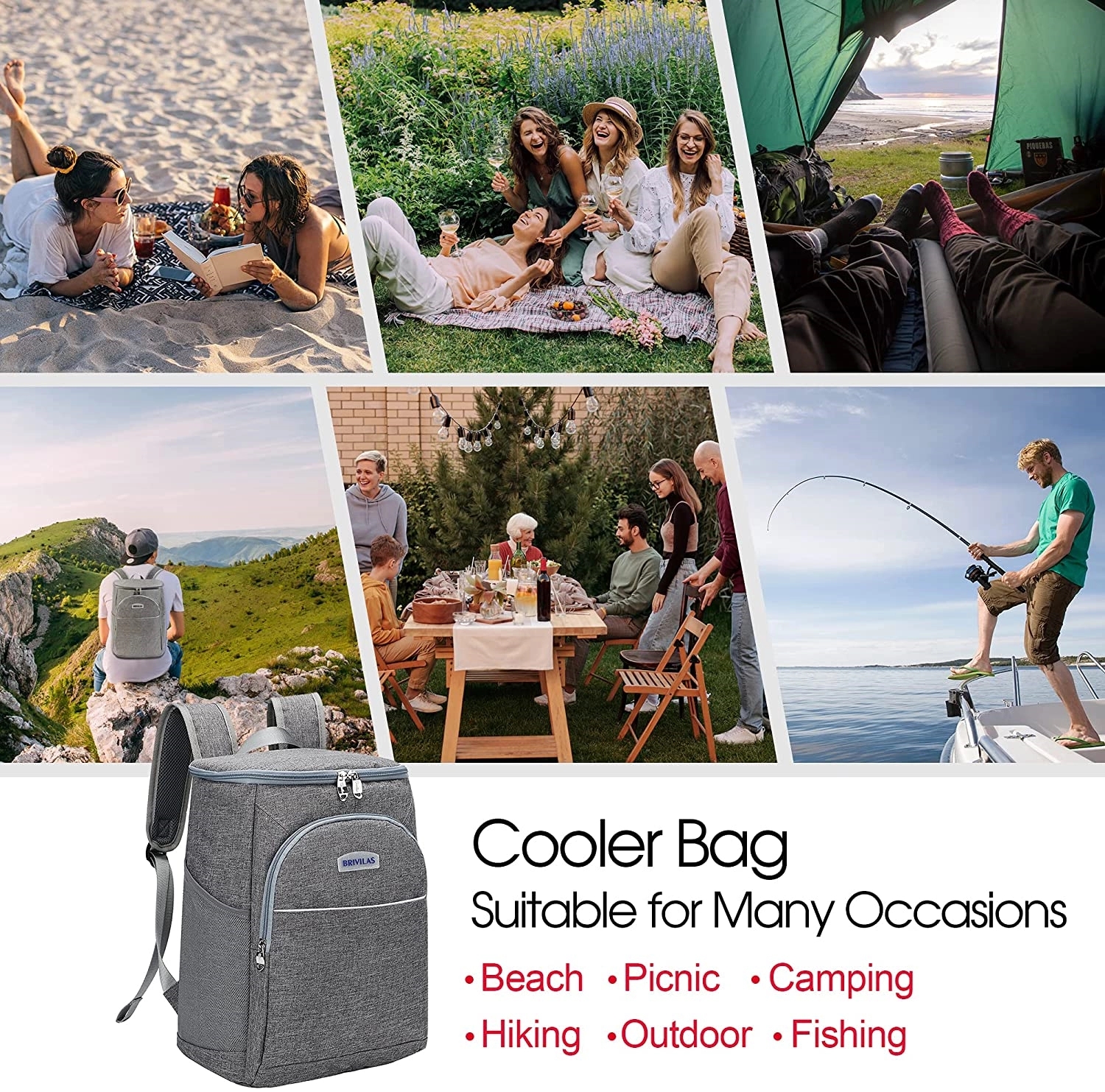 Backpack 20 Can Cooler 3