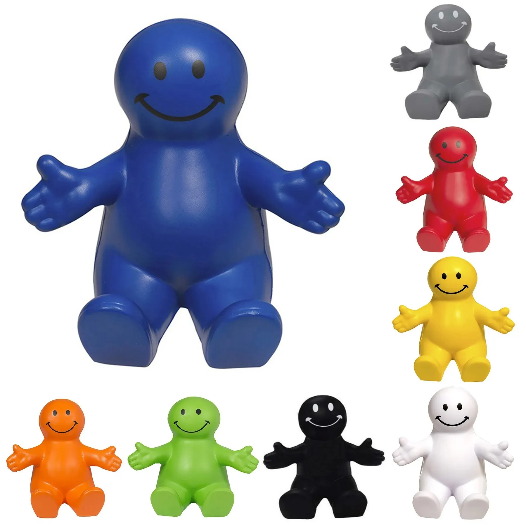 Smiley Face Guy Stress Reliever Phone Holders 11