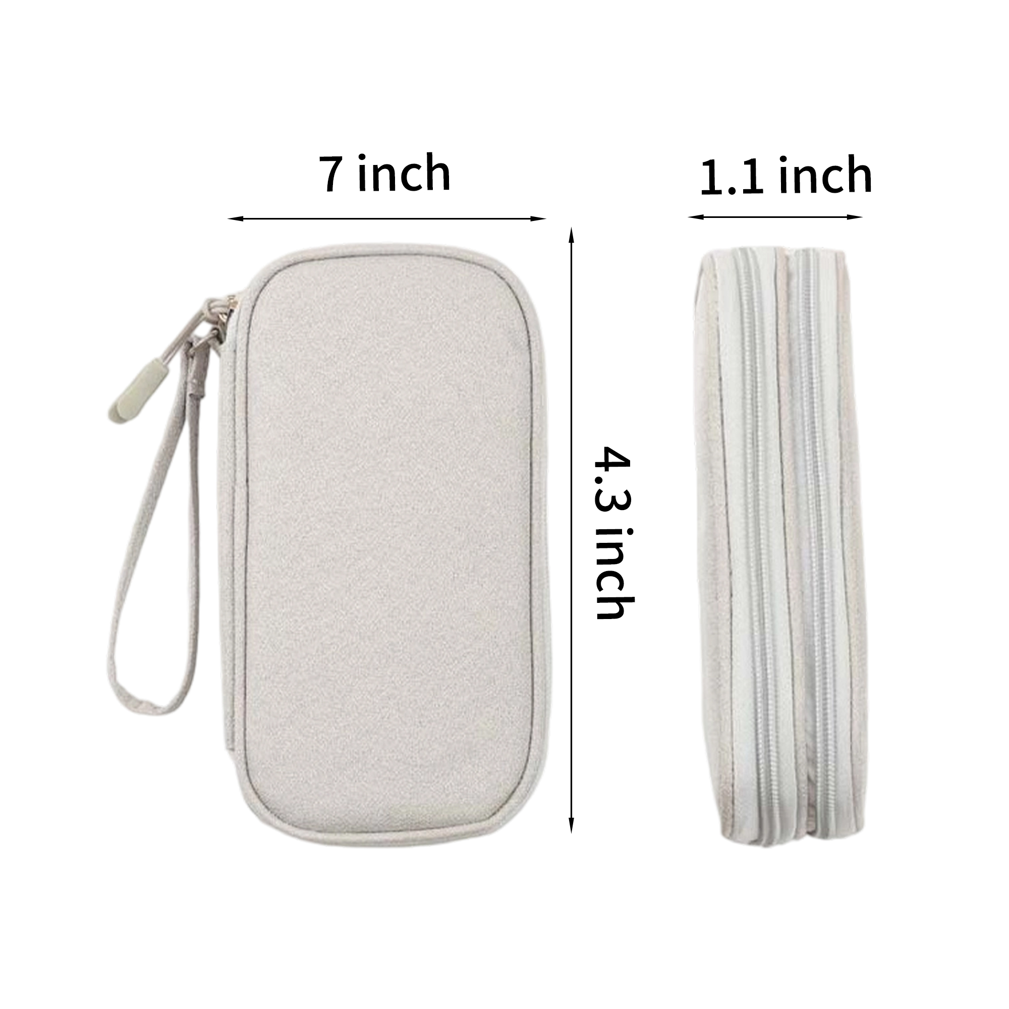 Oxford Electronic Accessory Organizer 7" x 4.3" x 1.1" 3