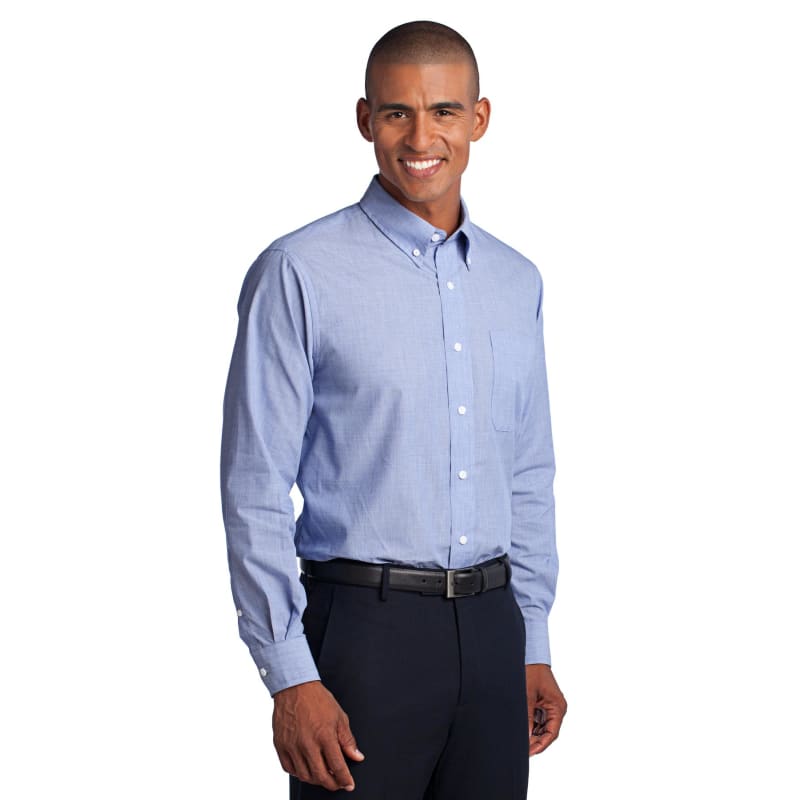 Port Authority Crosshatch Easy Care Shirt. 7