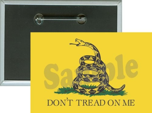 Tea Party, Don't tread on me, Snake Button
