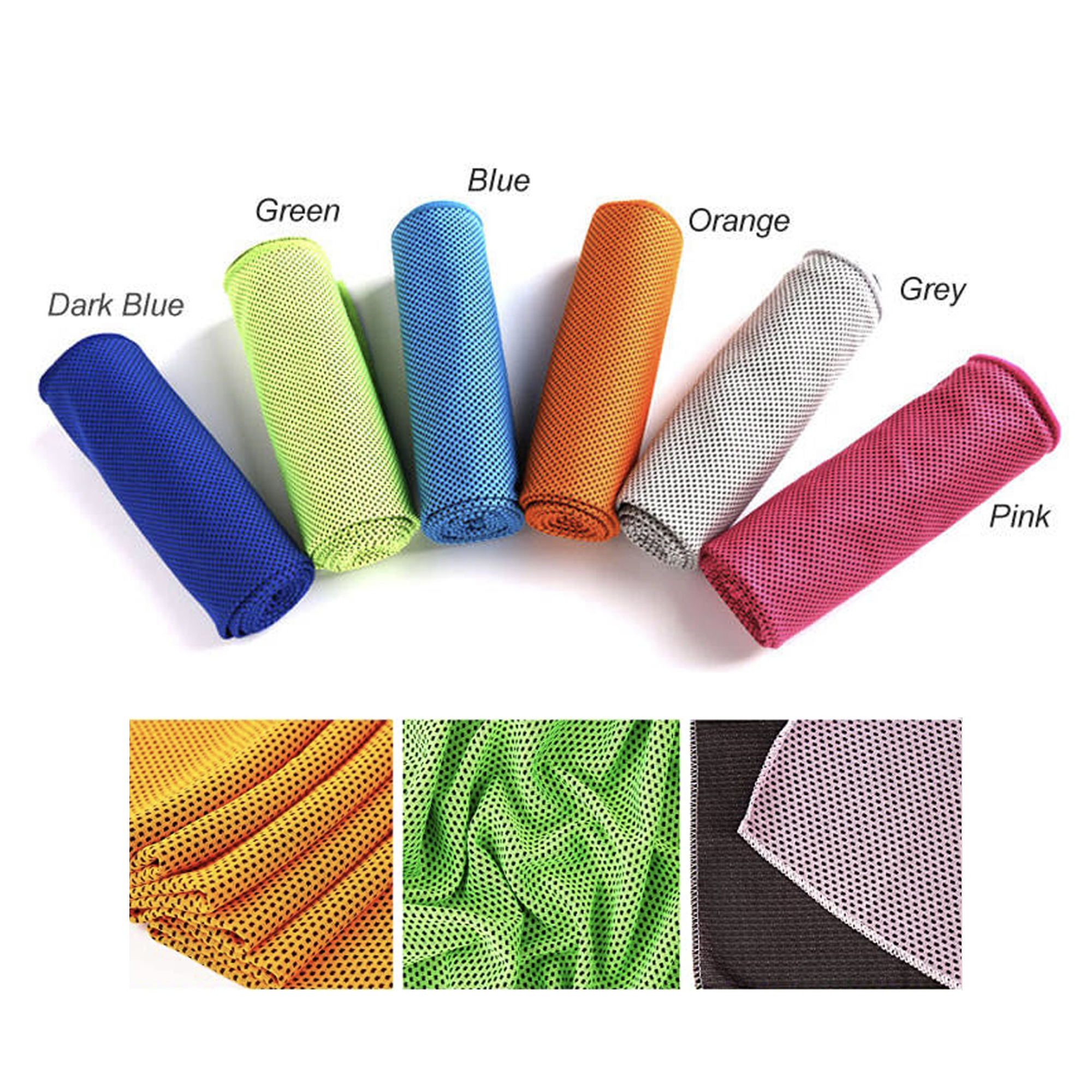 Double Layer Ice Feeling Cooling Sport Towel 2
