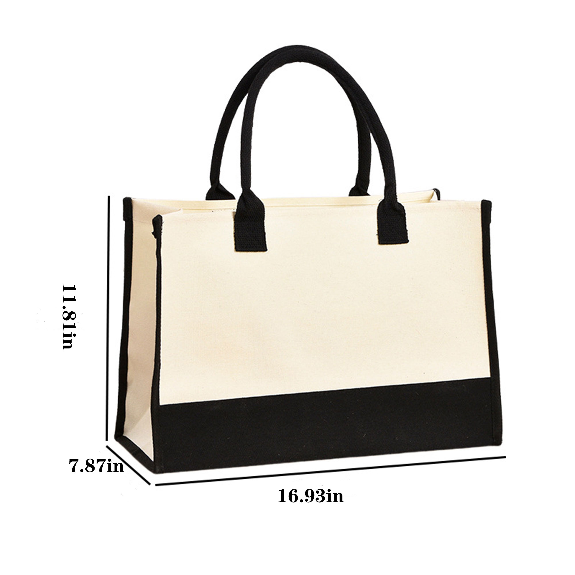 Canvas Handheld Tote Bag 3