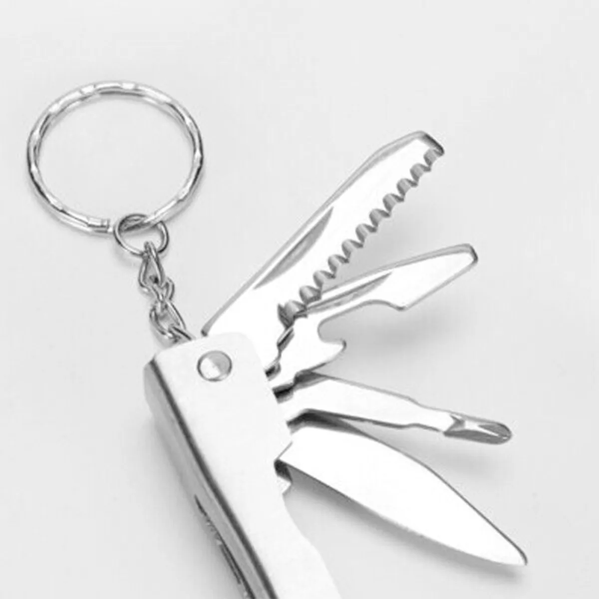 Folding Pliers Functional Pocket Multitool With Flashlight 11