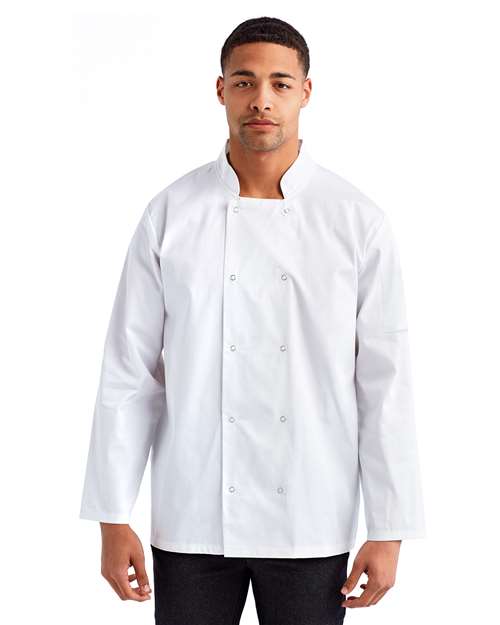 Unisex Ten Studded Front Chef Coat - RP665 17