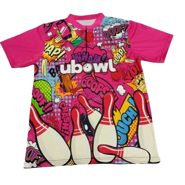 Custom Sublimation Bowling Jersey 3