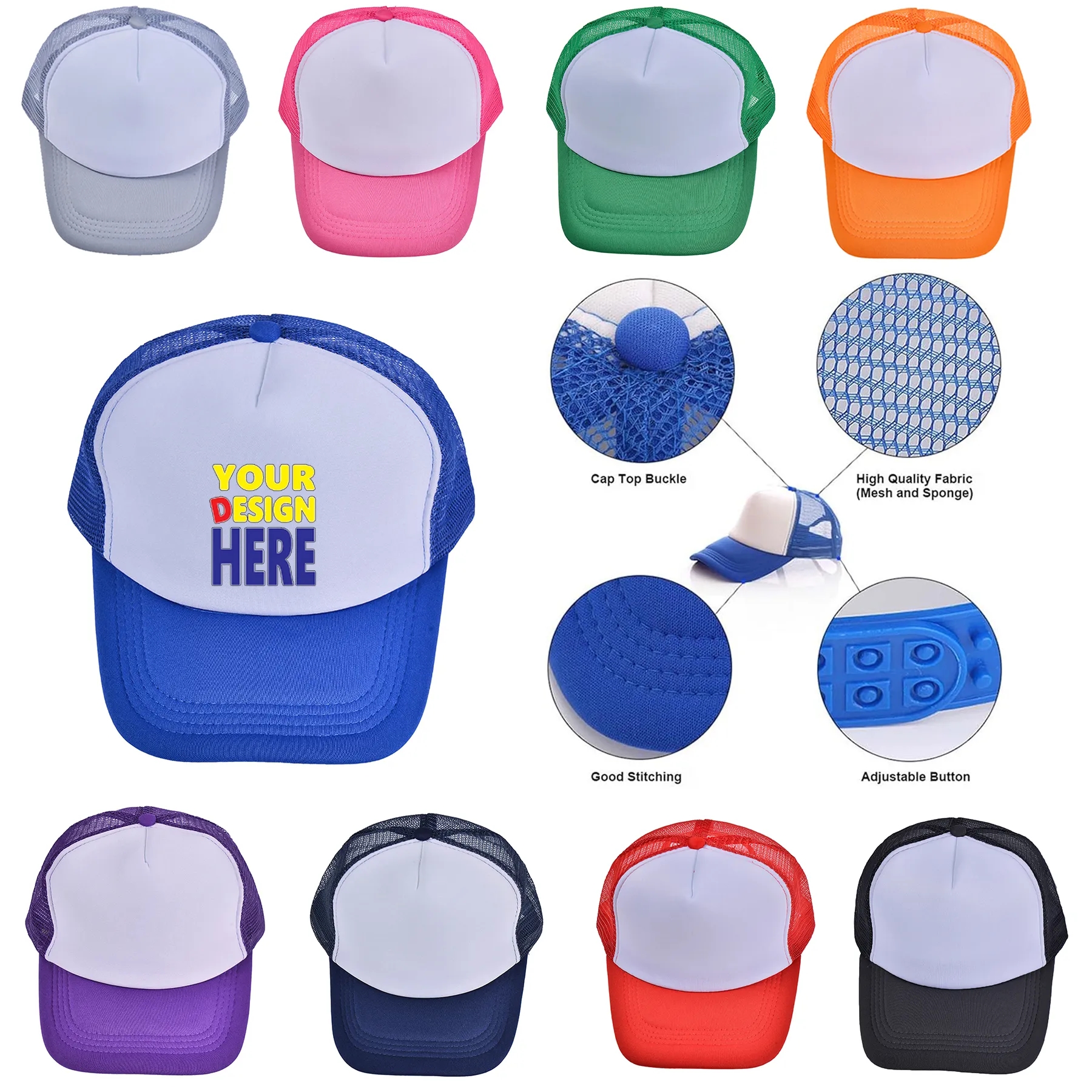 Unisex Mesh Baseball Cap