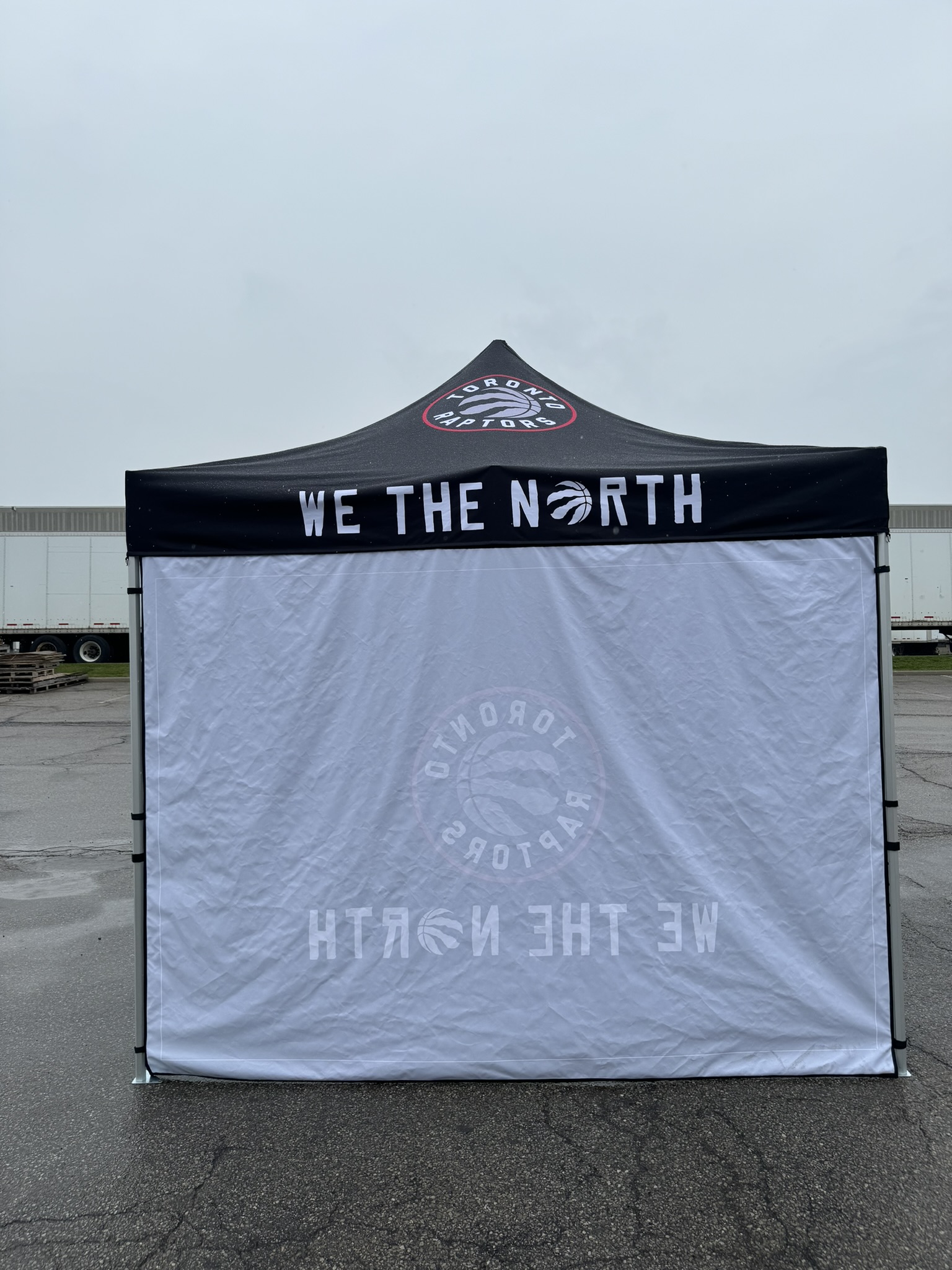 24 Hr Express Ship - Full Back Wall for 10x10 Tent Kit, Sublimated, Single Sided Print 7