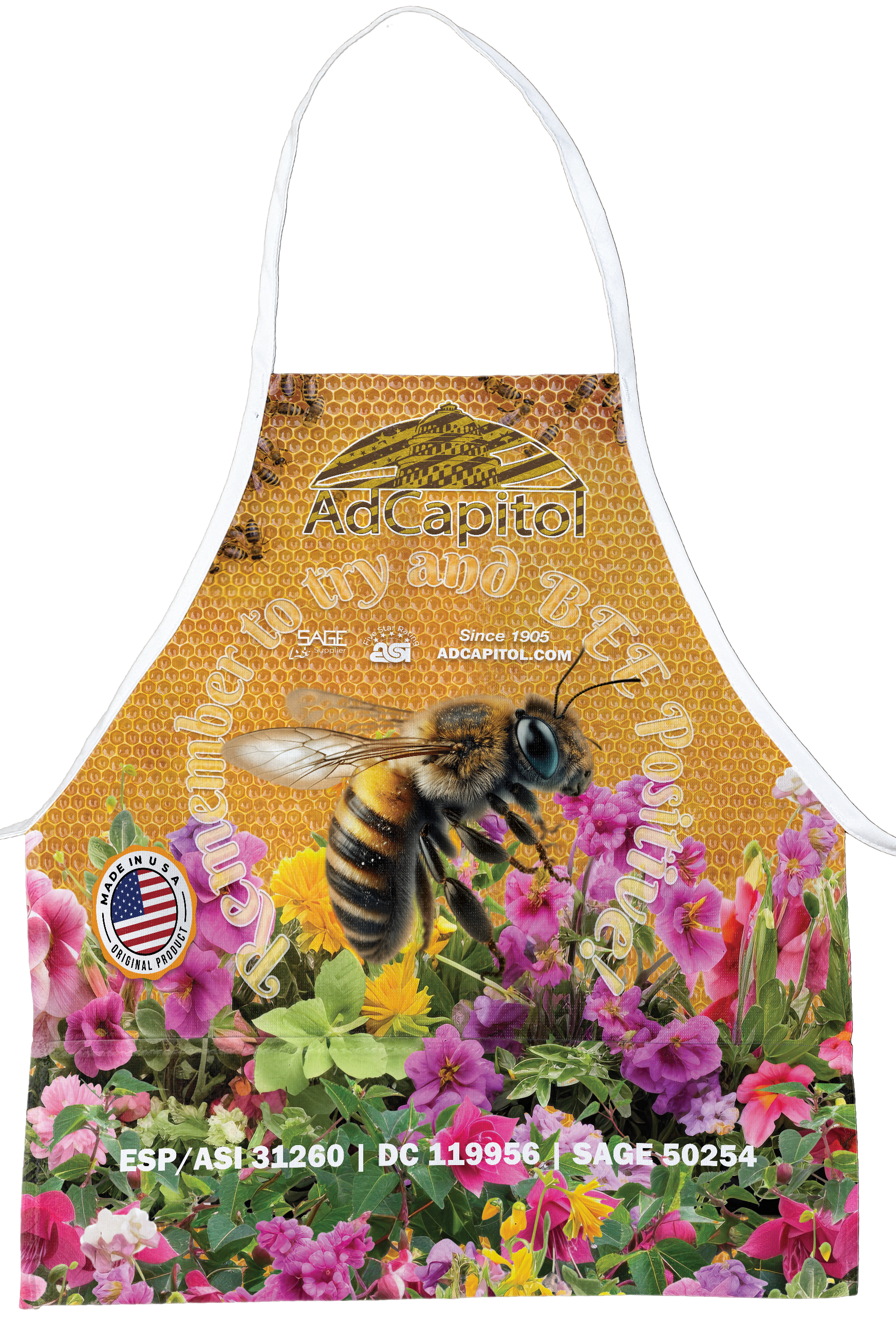 Sublimated Pocket Bib Apron 4