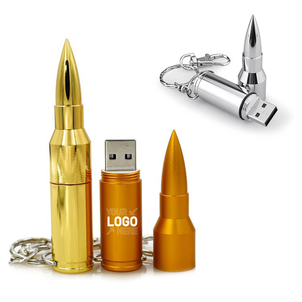 Bullet 16G Usb Flash Drive Keychain 2