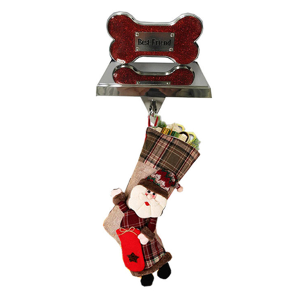 Dog Paw Christmas Stocking Holder 7