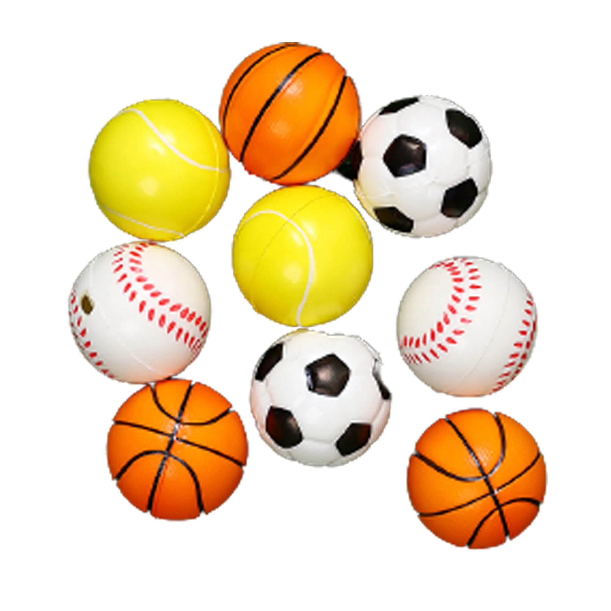 Ball Shaped PU Stress Reliever With Custom Logo 3
